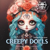 Kolorowanka 160x160 Creepy dolls - okładka książki