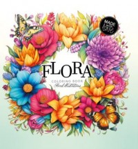 Kolorowanka 160x160 Flora Kwiaty - okładka książki