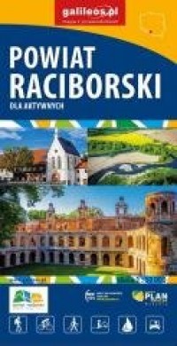Mapa - Powiat Raciborski 1:50 000 - okładka książki