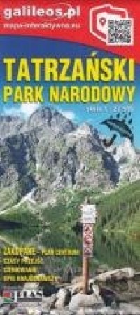 Mapa - Tatrzański Park Narodowy - okładka książki