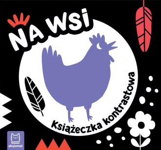 Na wsi. Książeczka kontrastowa - okładka książki