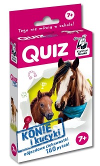 Quiz Konie i kucyki - okładka książki