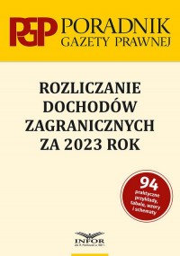 Rozliczanie dochodów zagranicznych - okładka książki