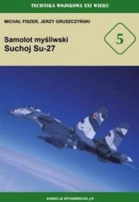 Samolot myśliwski Suchoj Su-27 - okładka książki