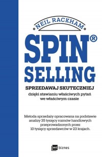 SPIN SELLING. Sprzedawaj skuteczniej - okładka książki