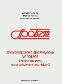 Spółdzielczość spożywców w Polsce. - okładka książki