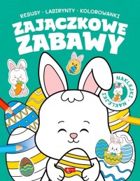 Zajączkowe zabawy - okładka książki