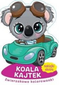 Zwierzakowe kolorowanki. Koala - okładka książki