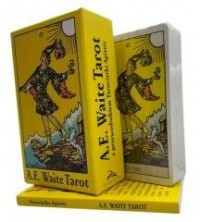A.E. Waite Tarot z przewodnikiem - okładka książki