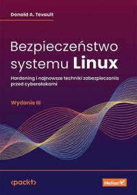 Bezpieczeństwo systemu Linux - okładka książki