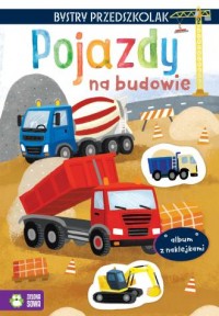 Bystry przedszkolak Album z naklejkami - okładka książki