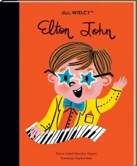 Mali WIELCY. Elton John - okładka książki