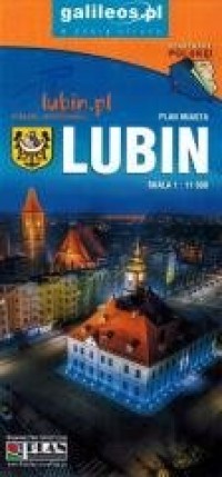 Mapa turystyczna - Lubin, Powiat - okładka książki