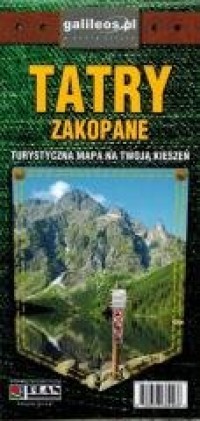 Mapa - Zakopane Tatry - okładka książki
