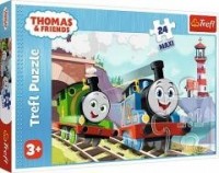 Puzzle 24 maxi Tomek i Percy na - zdjęcie zabawki, gry
