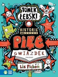 Tomek Łebski Historie na pięć gwiazdek - okładka książki