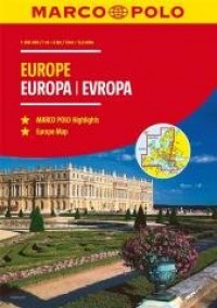 Europa Atlas drogowy 1:800 000 - okładka książki