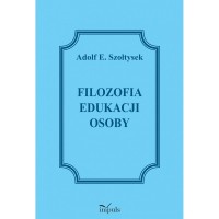 Filozofia edukacji osoby - okładka książki