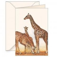 Karnet B6 + koperta 7503 Żyrafy - zdjęcie produktu