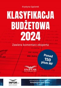 Klasyfikacja Budżetowa 2024. Zawiera - okładka książki