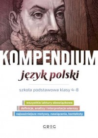 Kompendium - język polski - szkoła - okładka podręcznika