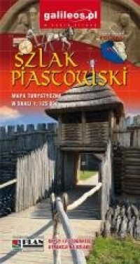 Mapa turystyczna - Szlak Piastowski - okładka książki
