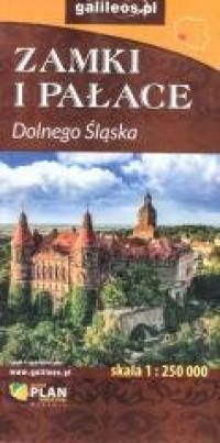 Mapa - Zamki i pałace Dolnego Śląska - okładka książki