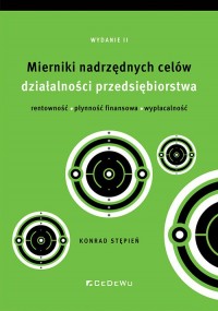 Mierniki nadrzędnych celów działalności - okładka książki