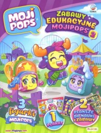 MojiPops Zabawy edukacyjne 2 - okładka książki