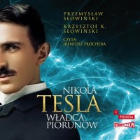 Nikola Tesla Władca piorunów - pudełko audiobooku