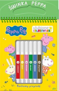 Peppa Pig. Ulubione kolorowanki - okładka książki