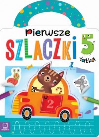 Pierwsze szlaczki 5-latka - okładka książki