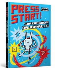 Press Start! Superkrólik na dopałce - okładka książki