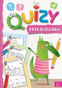 Quizy przedszkolaka. Różowe - okładka książki