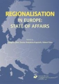 Regionalisation in Europe: The - okładka książki