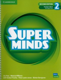 Super Minds  2 Teachers Book with - okładka podręcznika