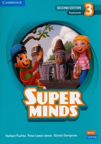 Super Minds  3 Flashcards British - okładka podręcznika
