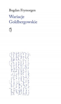 Wariacje Goldbergowskie - okładka książki