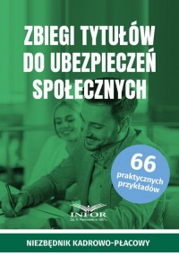 Zbiegi tytułów do ubezpieczeń społecznych - okładka książki