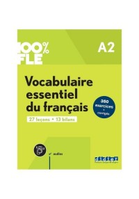 100% FLE Vocabulaire essentiel - okładka książki