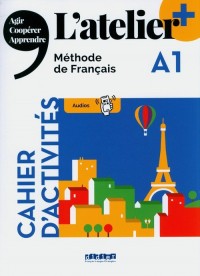 Atelier plus A1 Ćwiczenia + didierfle.app - okładka książki