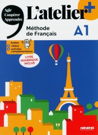 Atelier plus A1 Podręcznik + wersja - okładka książki