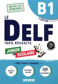 DELF 100% reussite B1 juior et - okładka książki
