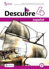 Descubre 4 podręcznik hiszpański - okładka podręcznika