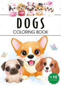 Dogs. Coloring book - okładka książki