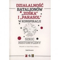 Działalność batalionów Zośka i - okładka książki
