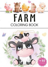 Farm. Coloring book - okładka książki