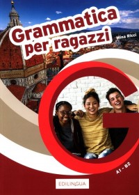 Grammatica per ragazzi A1-B2 - okładka książki