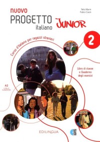 Nuovo Progetto italiano junior - okładka książki