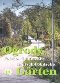 Ogrody polsko-niemieckie - okładka książki